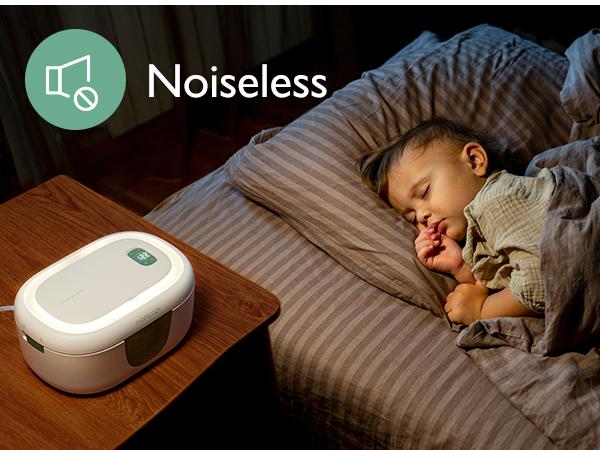 Momcozy Baby Wipe Warmer, Innovative Spring Design, Large Capacity Wipes Dispenser, Fast and Even Heating, 4 Modes of Temperature Heating Control 1 Pack