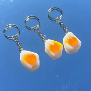 Gummy Egg Inspired Keychain