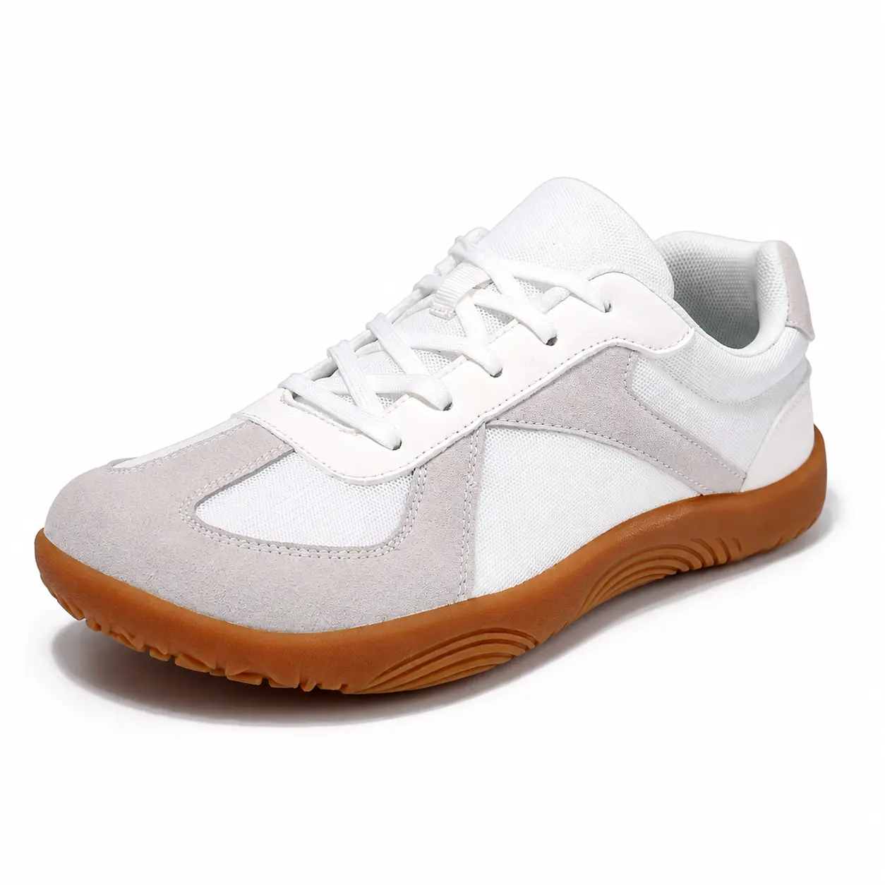 Men's Casual Training Shoes, Lightweight Breathable Mesh with a Wide Fit and Non-Slip Rubber Sole for Daily Walking