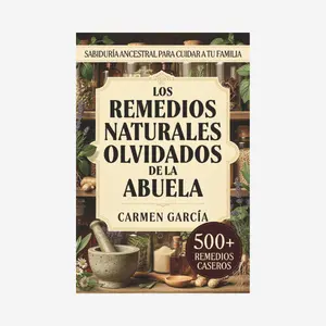 Los Remedios Naturales Olvidados de la Abuela: 500+ Recetas de Medicina Casera y Herbolaria Ancestral: Guía de Plantas Medicinales y Sabiduría de la Abuela (Spanish Edition)