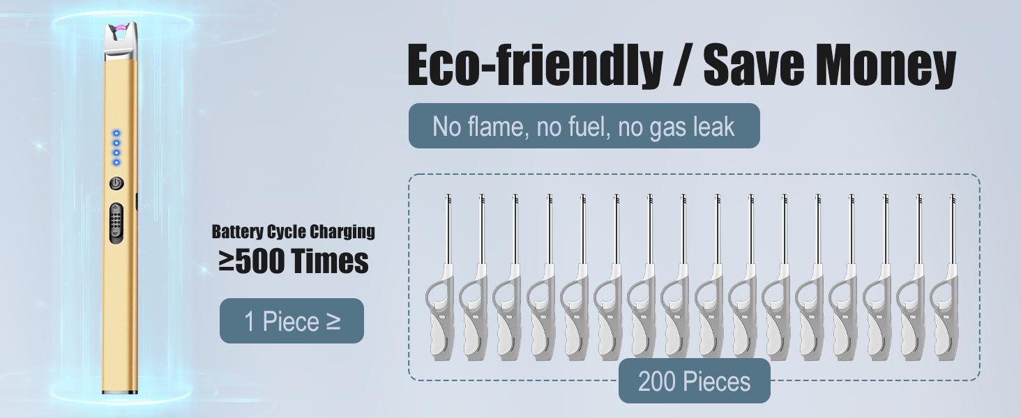 2 Pack Candle Lighter Electric USB Rechargeable Plasma Arc Lighter with Safety Lock, Windproof Flameless Long Lighters for Candle, Grill, BBQ, Camping, Gas Stoves ( Black & Champagne Gold ) 2 Pack Candle Lighter Electric USB Rechargeable Plasma Arc Lighter with Safety Lock, Windproof Flameless Long Lighters for Candle, Grill, BBQ, Camping, Gas Stoves ( Black & Champagne Gold )