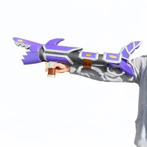 Kinstore 34" Jinx Shark Cosplay PU Foam Gun Non-Functional Weapon costume for LOL Collection Arcane Gift