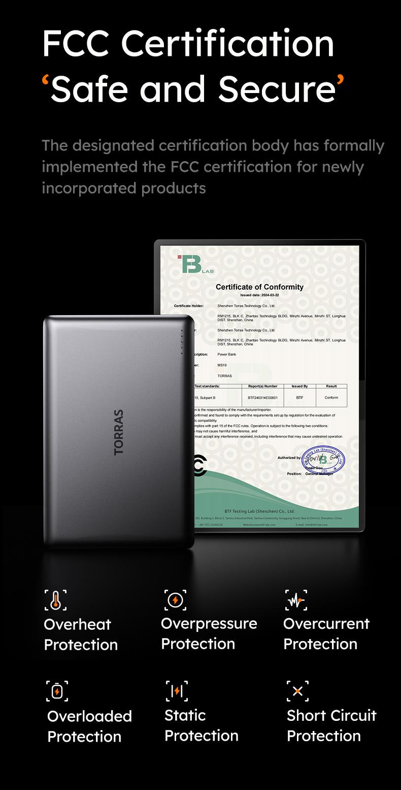 TORRAS MiniMag Power Bank Ultra Slim 5,000/10,000mAh 0.3 in Wireless MagSafe Portable Charger with USB-C Cable, Fast Charging Magnetic Battery Pack for iPhone 16/15/14/13/12 Pro Max TORRAS MiniMag Power Bank Ultra Slim 5,000/10,000mAh 0.3 in Wireless MagSafe Portable Charger with USB-C Cable, Fast Charging Magnetic Battery Pack for iPhone 16/15/14/13/12 Pro Max