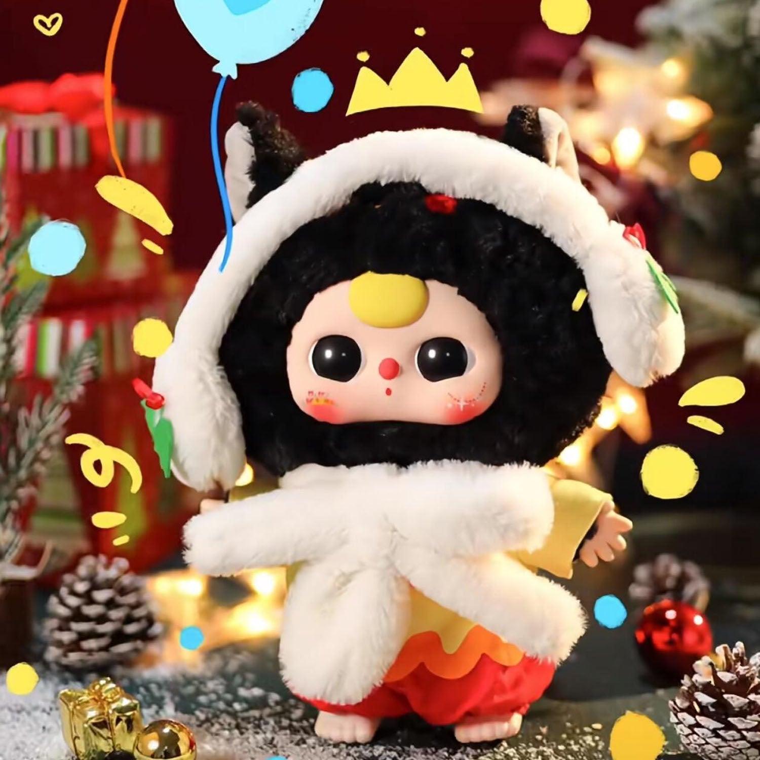 Black Friday)Baby Three 200% Christmas Limited Plush Series Blind