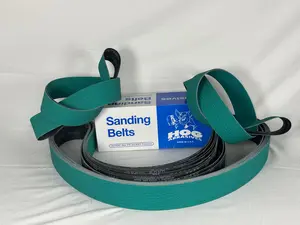 2x72 Hog Brand Zirconia Green Belts Plus Grinding Aid (6 belts)