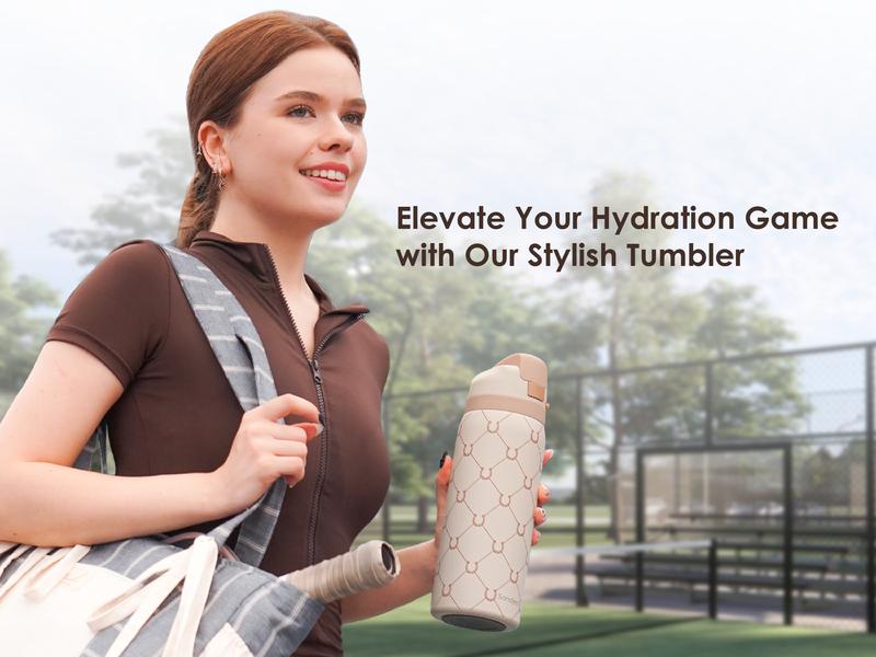 Sandjest 32oz Water Bottle with Push-button Lid, Vacuum Stainless Steel Insulated Drinkware, Travel Outdoor Sports Camping Birthday Christmas Gift Sandjest 32oz Water Bottle with Push-button Lid, Vacuum Stainless Steel Insulated Drinkware, Travel Outdoor Sports Camping Birthday Christmas Gift