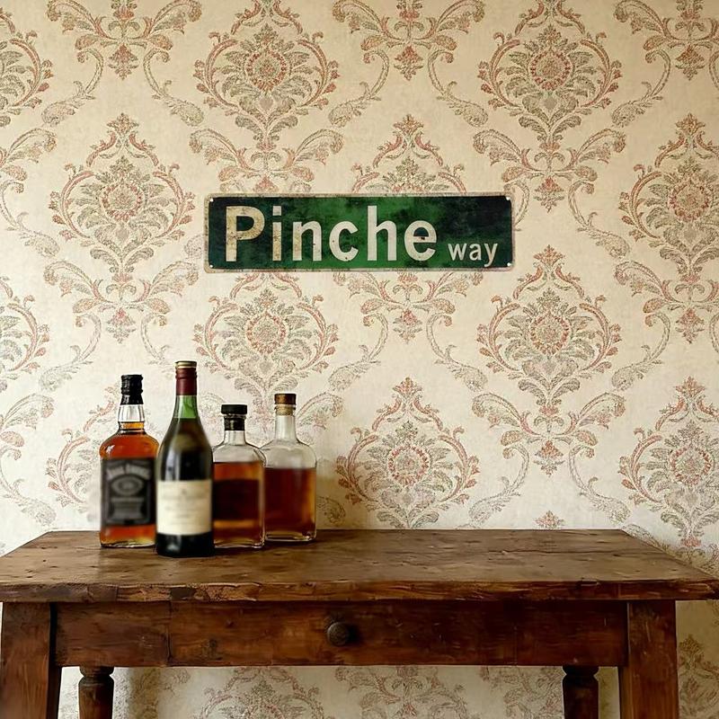 Funny Spanglish Vintage Wall Decor (4x16 Inch) - Humor Aluminum Sign Wall Art, for Porch, Home, Bar, Garden & Patio, Easy-Hanging Indoor/Outdoor Decoration, Family Gift, Classic Stop Sign