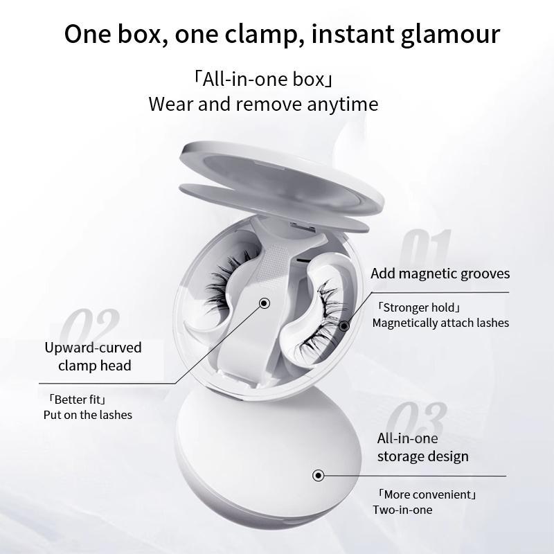 Mosty Soft Magnetic Eyelashes All-in-One Box-Reusable,Glue-Free, Waterproof, Lightweight, Natural Look, Long-Lasting False Lashes | Perfect TikTokShop Black Friday &Christmas Gift