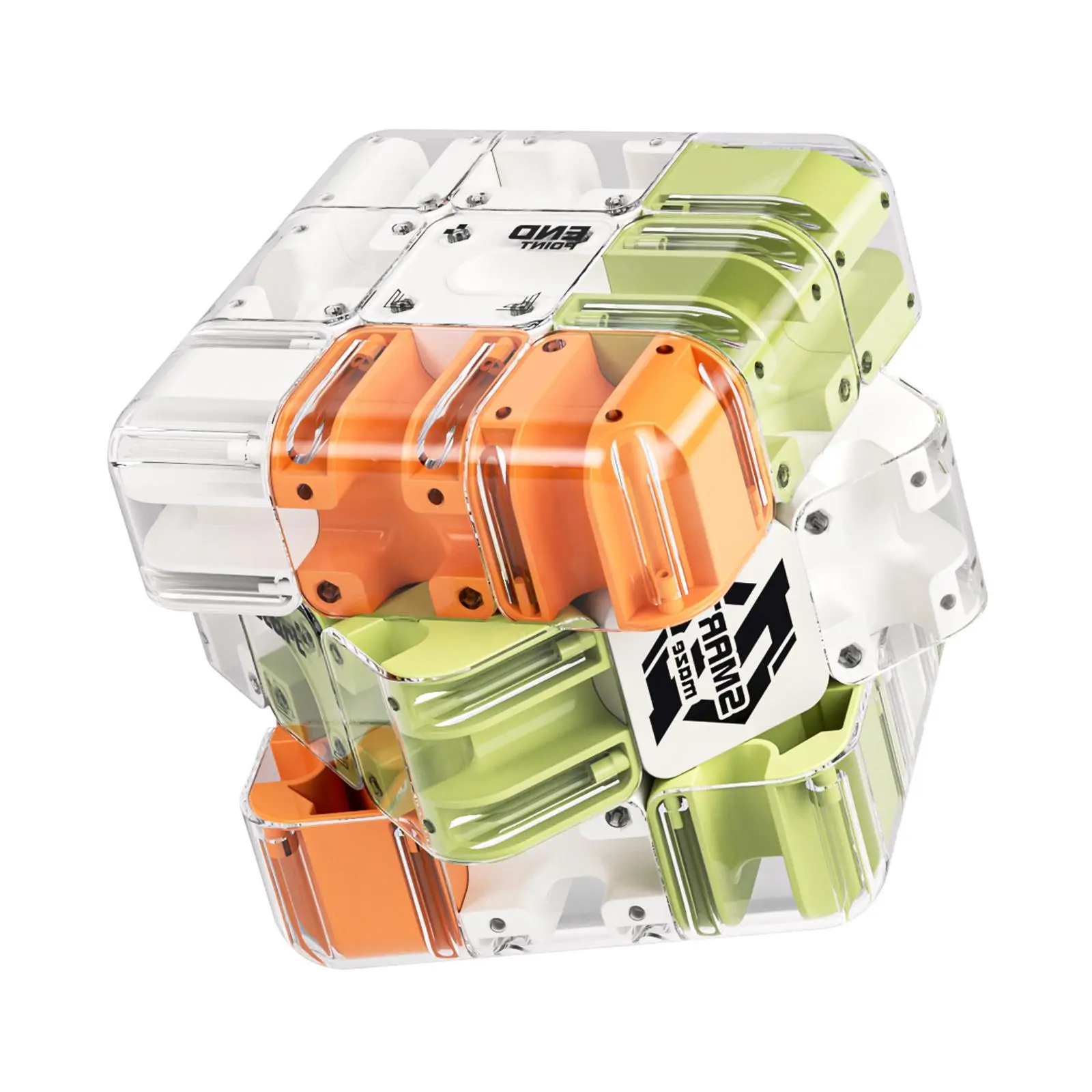 3D ABS Infinity Cube Fidget Toy - Cube Puzzle Box with Smooth Flipping Design, Compact, Durable, Easy to Carry for Stress Relief, Focus, Endless Play, Kids’ Birthday Gift