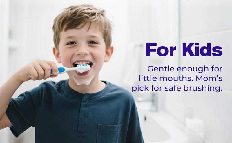 OCCOTAPS Agave Natural Herbal Toothpaste | Blue Agave Extract | Whitens Teeth & Strengthens Enamel |Fluoride-Free | Probiotics + Mint | With Niacinamide