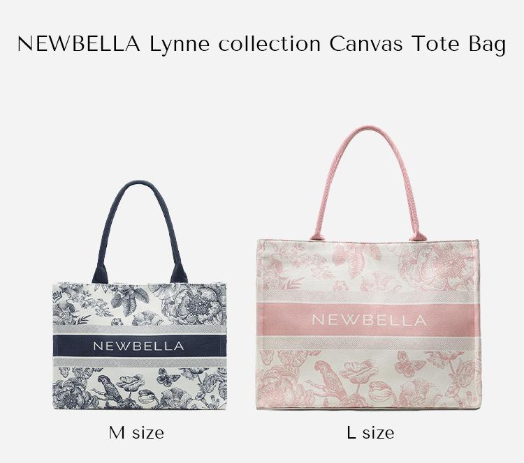 NEWBELLA Lynne Canvas Collection Commute Daily Tote Bags for Women with Floral Print Magnetic Closure Fashionable & Practical Casual Everyday Companion