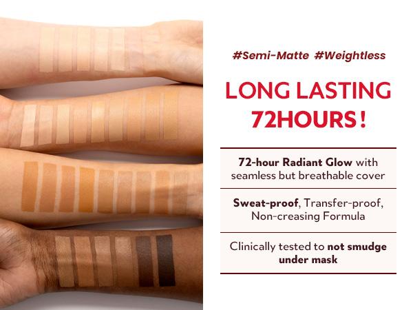 [TIRTIR Official] Mask Fit Red Cushion Foundation Korean Makeup 18g Satin Finish Lightweight Radiant Coverage 40 Shades Range Effortless Application