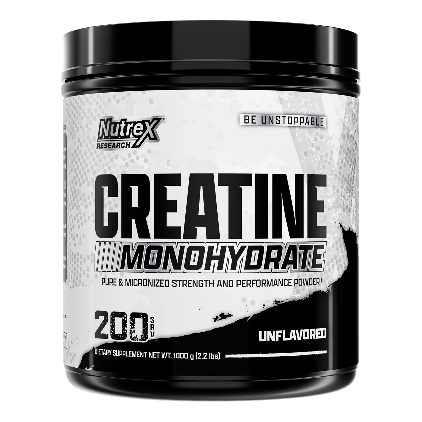 Nutrex Research Creatine Monohydrate 200 Servings-Unflavored Pure Micronized Powder