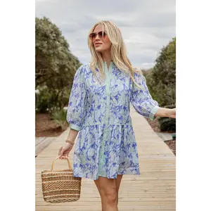 Blossom Breeze Floral Mini Dress