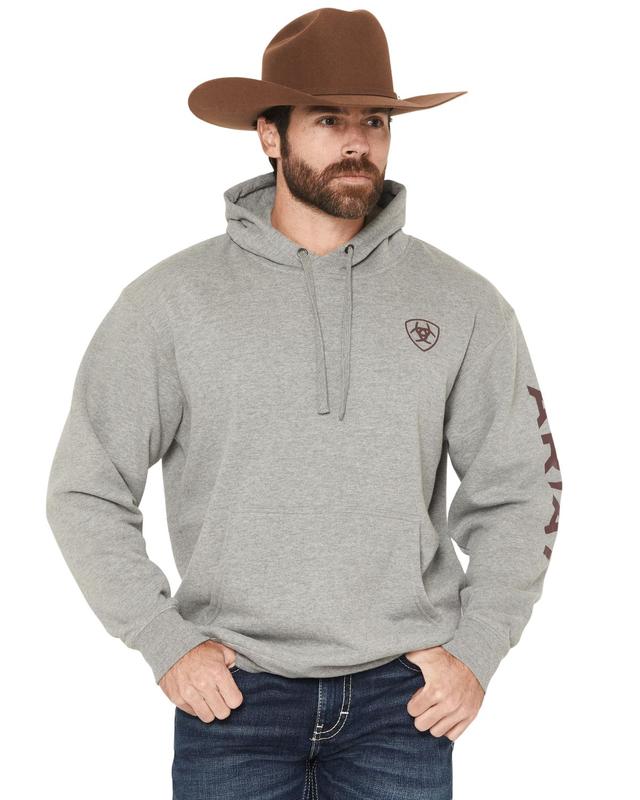 Ariat Men's Logo Graphic Hooded Sweatshirt - 10040817