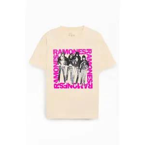 PacSun Men's Ramones Group T-Shirt - Multicolor