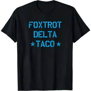 Foxtrot Delta TACO Shirt, Anti Trump Shirt, Subtle FDT Shirt,Hoodie and Sweatshirt for autumn and winter,Trump Always Chickens Out Tee, Anti Maga Shirt, Political Shirt, Feminist Gift