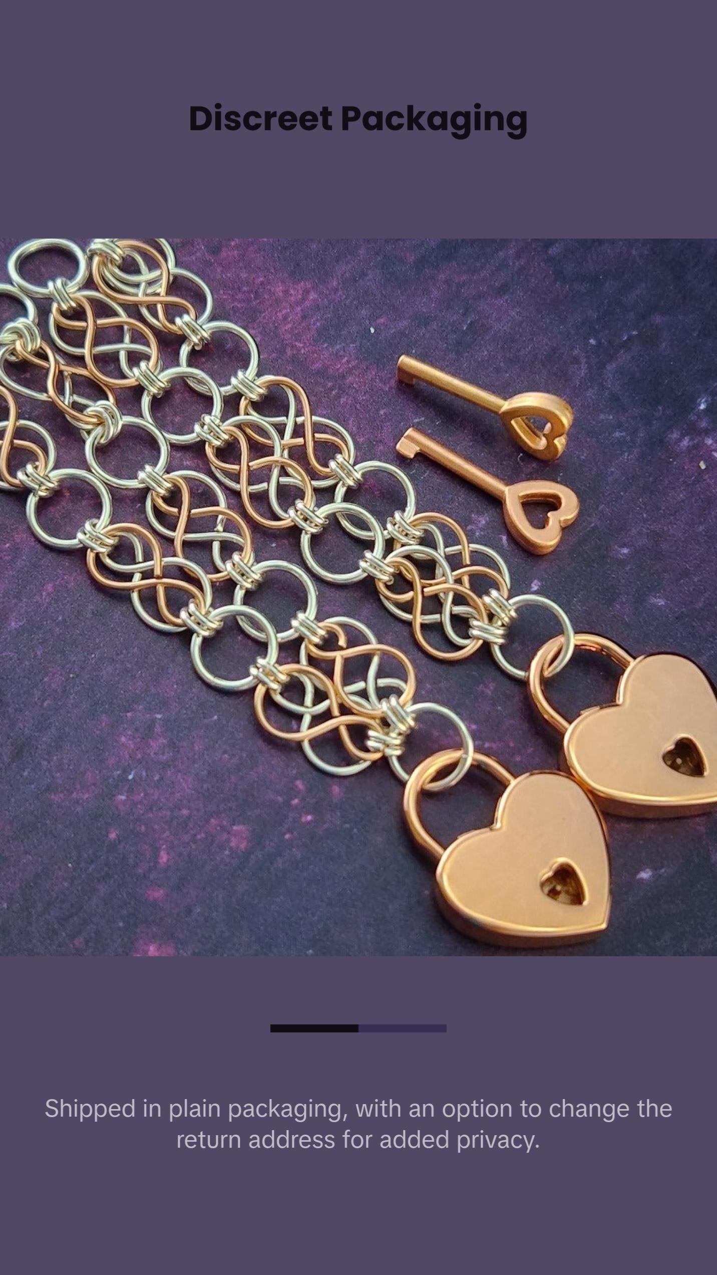 ETERNAL Collar, Various Metal Choices