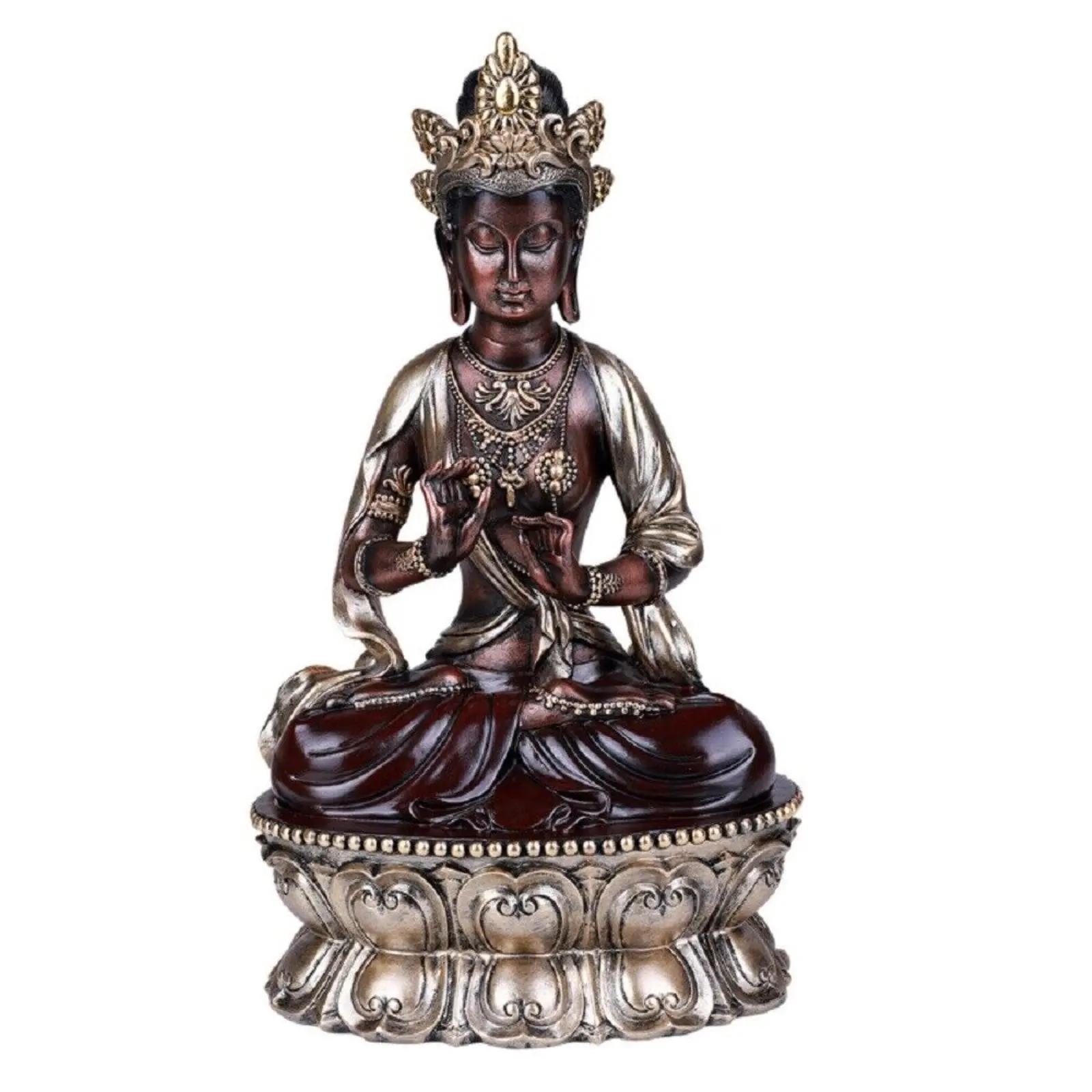 Buddha Sitting Statue Figurine 12 inch