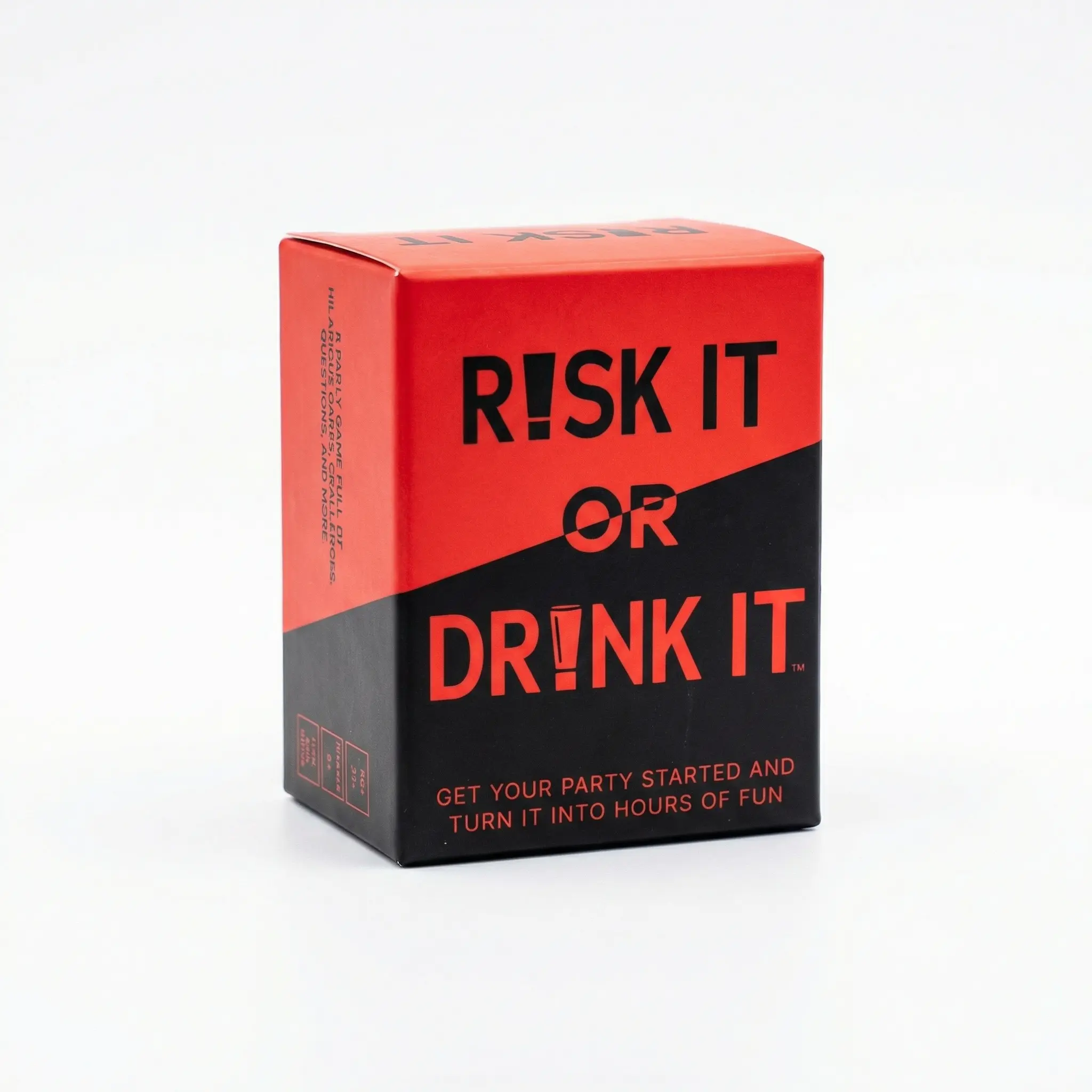 Couples Drinking Game - Risk It or Drink It Card Game for Valentine's Day Romantic Date Nights, Adult Target Audience