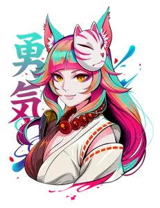 Yuuki Watercolor Decal