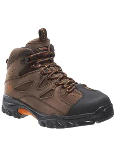 Wolverine Men's 6" Lace-Up Hudson Hiker Boot Steel Toe - W02194