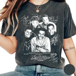 Vintage Boyz II Men & Toni Braxton Concert Tee - New Edition Way Tour 2026 Fashion Shirt