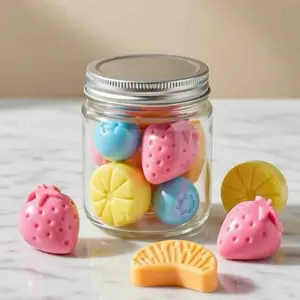 Fruit Shaped Mini Soap Favors – Berry Citrus Scent