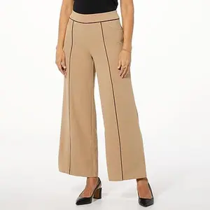 Nina Leonard High Tech Crepe Trouser Pant