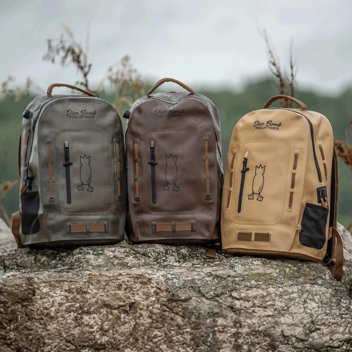 Waterproof Zip Backpack - Durable Design for Everyday Use