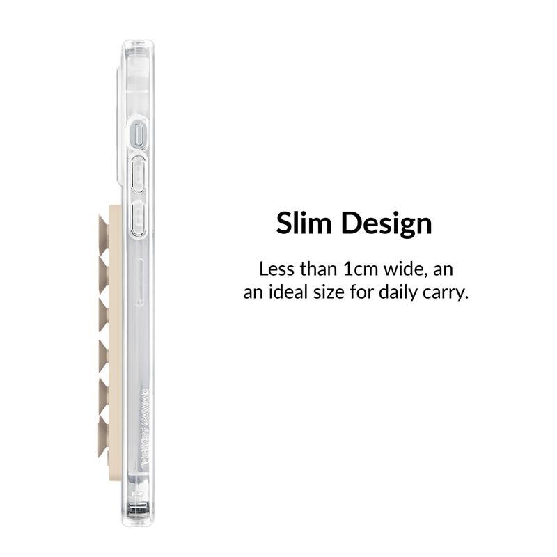 Velvet Caviar Sand Stone MightyGrip MagSafe Mount - Suction Cup Phone Case Mount Compatible with MagSafe Devices Only - Magnetic Silicone Grip