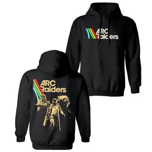 Unleash Retro Vibes with ARC Raiders Unisex Oversized Hoodie: Playful Graphic Tee and Fun Design on Soft, Heavyweight Washed Cotton – Ultimate Cozy Vintage Pullover for Stylish Streetwear and Everyday Comfort