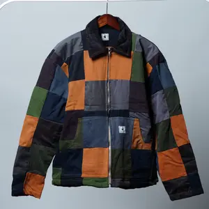 Upcycled Patchwork Jacket Size L