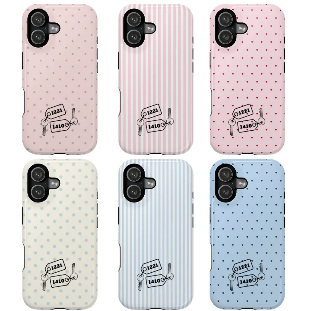 Customized Polycarbonate Hockey Romance Smartphone Case - Durable, Shockproof Protection Accessory with Subtle Heated Rivalry Design, Heart Motif, Room Numbers, Wireless Compatibility for iPhone 17/16/15/14/13/12 SE Max Pro, Galaxy Ultra 21/22/23/24/25