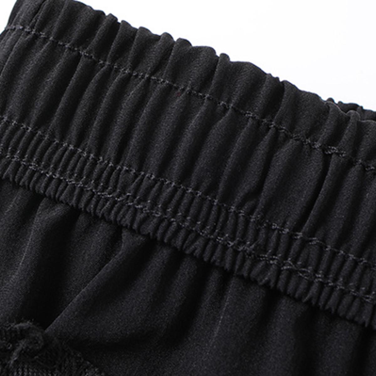 3-piece men's large-sized casual pants - new style training and fitness sports casual pants - extra large size extra large size simple pants