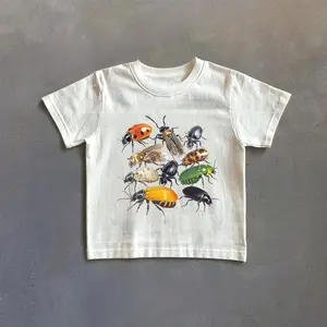 Vintage Bugs Unisex Baby Tee, Insect Retro Shirt, Bug Lover Gift, Nature Graphic Tee, Entomology T-Shirt, Creepy Crawlies Top, Insect Lover Shirt