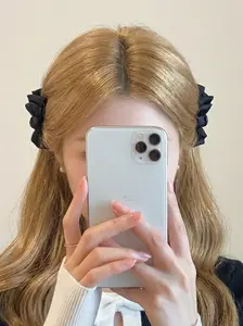 Princess Hair Clip with Bow - Sweet and Cute Bangs Clip