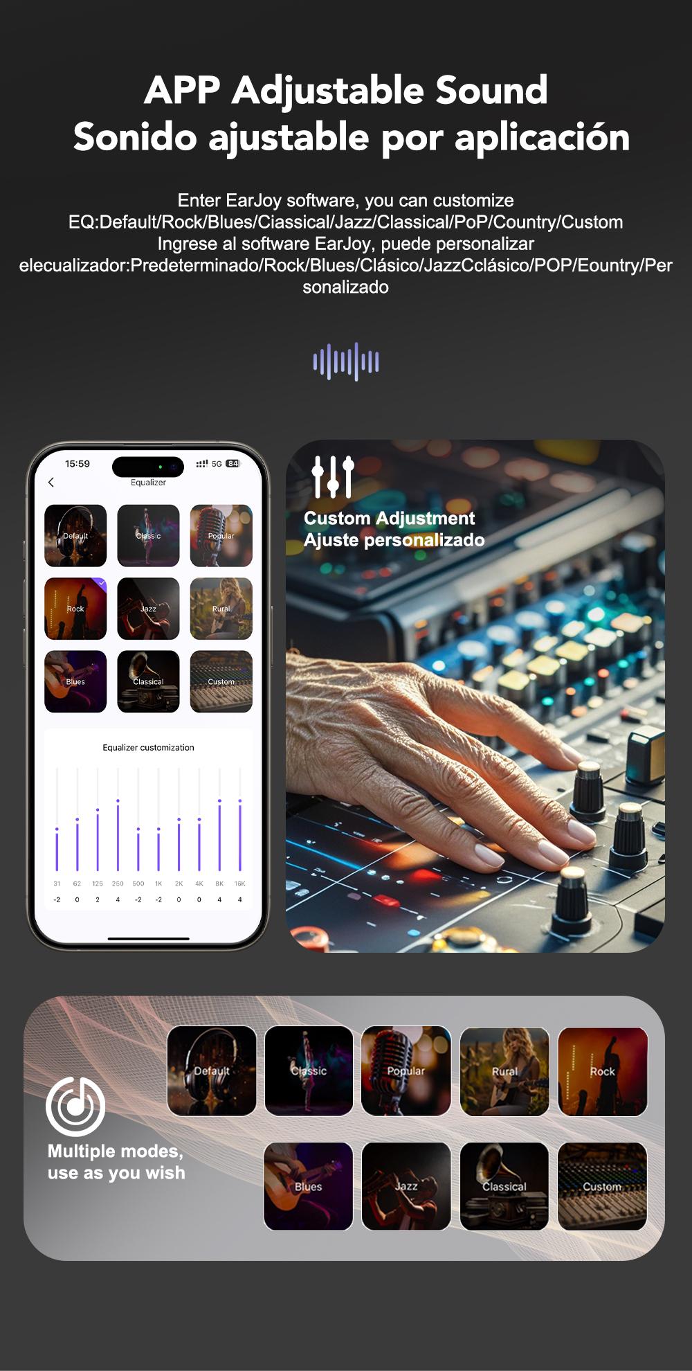 MINISO X30 OWS Translation Wireless Bluetooth Earphones Support 135 Languages Real Time Bluetooth Translation,35Hours Play time,OWS Headphones Long Distance Connection Headset with Charging Case,Light-Weight Headphones Built-in Microphone