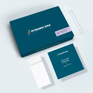 Dynamic DNA Labs Personality DNA Test Kit - Discover 30 Genetic Traits for Personality, Mood, Behavior & Character Analysis