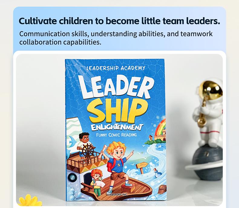 【TIKBOOKS】-S Comic Children's Leadership Cultivates and stimulates children's communication and comprehension skills to guide children to be better