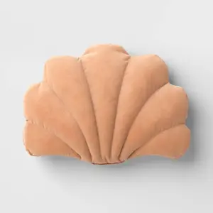 20"x15" Shell Outdoor Novelty Plush Pillow Peach - Threshold