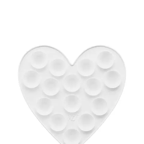Heart Stickeez | Limited Edition Trendy iPhone Sticker Accessory | Dainty Cute Black Glittery Stickers | Women Owned Small Business | Pink Black and White Heart Stickers | Gift For Her | Cute Attachment Stick On, Smartphone, Cellphone Selfie Tripod, Trend