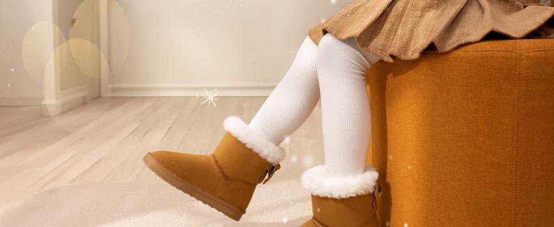 DREAM PAIRS KIDS Toddler Boots Kids Boys Girls Winter Zipper Warm Faux Fur FuzzyGo Kid's Cozy Walking Ankle Boots