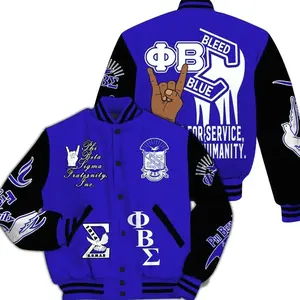 ΦΒΣ Varsity Jacket, Culture For Service Jacket ΦΒΣ Fraternity Jacket fdr HHR