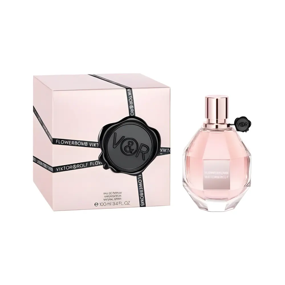 Viktor & Rolf Flowerbomb Eau de Parfum for Women, 3.4 oz-100 ml Sweet Floral Fragrance, Women's Perfumes Option, Perfumes For Women, Women Perfumes