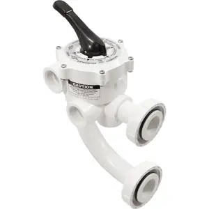 Pentair Multiport DE Valve, Side Mount, 1-1/2", w/Plumbing, Threaded, 261177
