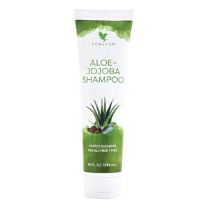 Forever Living - Aloe Jojoba Shampoo, Gentle Vegan and Gluten-Free Formula with Aloe Vera and Oil, Tropical Fruit Fragrance, pack