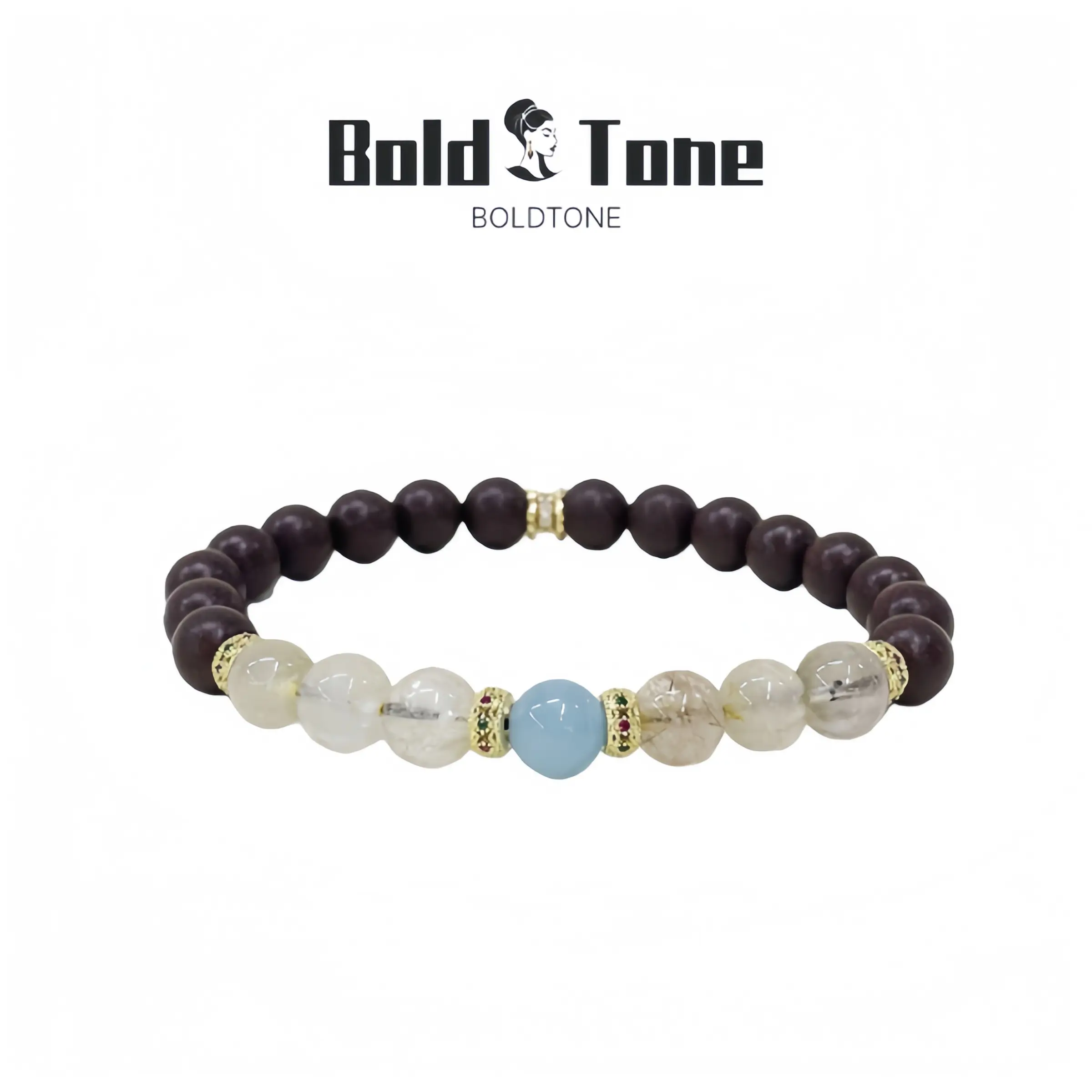 Natural Orchid (Relieves Pressure & Soothes Emotions) Incense Bead Bracelet