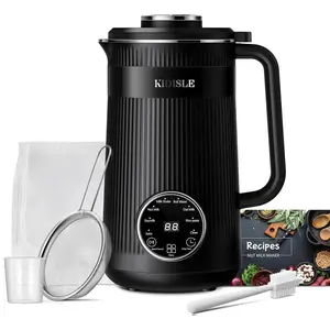 Nut Milk Maker – Automatic Plant-Based Milk Machine for Almond, Oat, Coconut, Soy & Non-Dairy Beverages | Delay-Start, Keep-Warm, Self-Cleaning