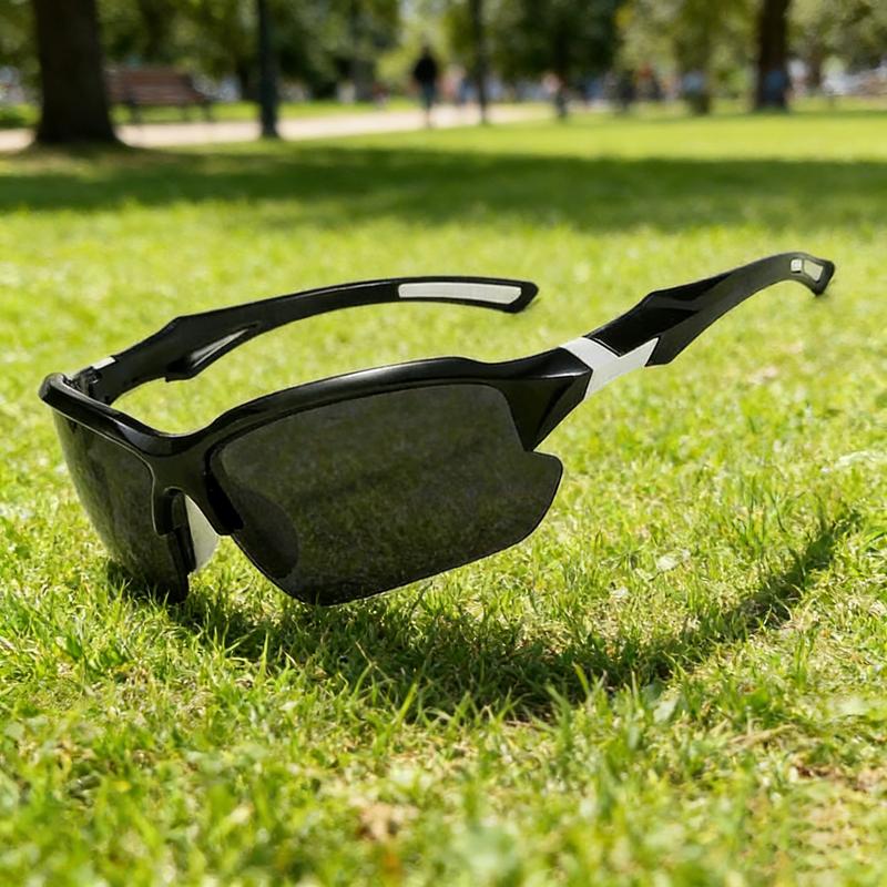 Rimless Polarized Sports Sunglasses 4-Pack Unisex Outdoor Sun Protection Lightweight Windproof for Baseball Running Fishing Golf Driving Travel